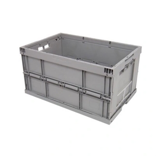 Foldbar kasse med forstærket bund, mål: 600x400x320 mm